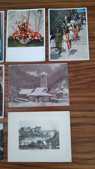 9 Cartoline vintage Italia 