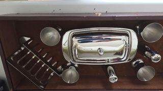 Juego de cubiertos plata antiguo