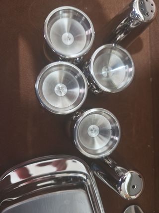 Juego de cubiertos plata antiguo