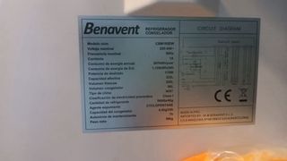 Nevera Benavent - 2 años