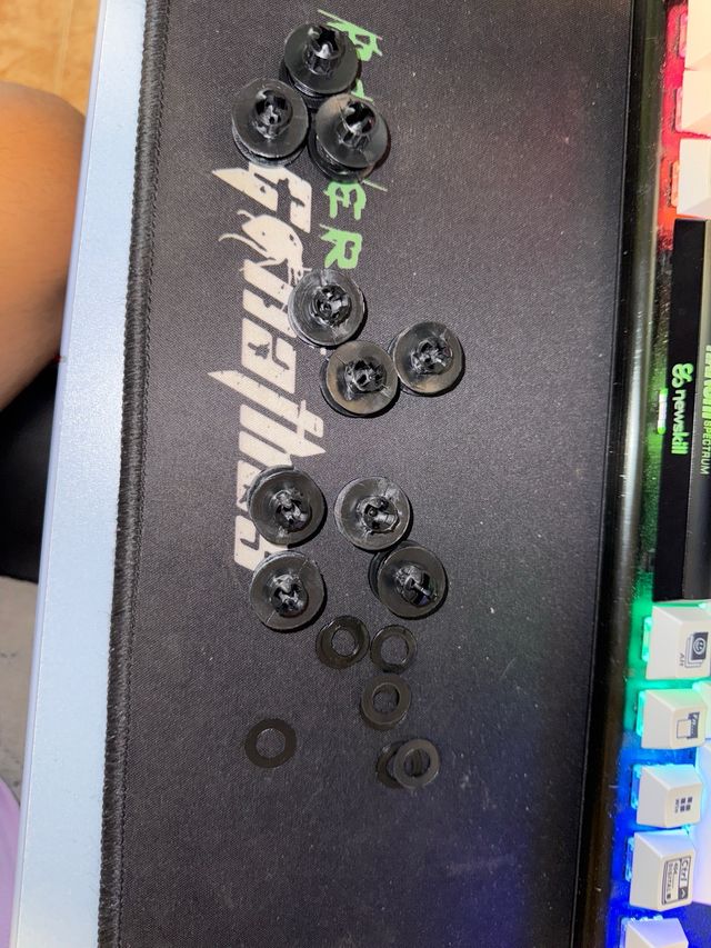 Clips tapicería - Remaches moldura interior