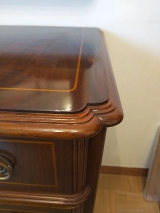 Cómoda de madera, 8 cajones