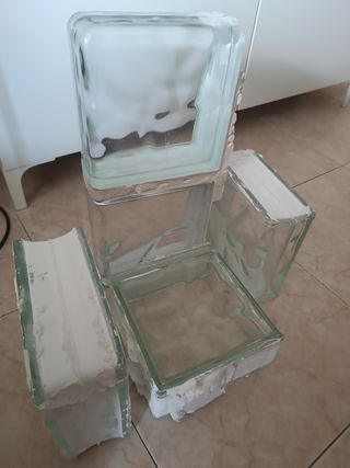 Bloques de cristal -  pavés (13 uds)