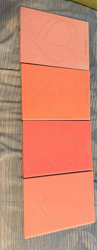 BTS Map of the Soul: Persona - 4 álbumes