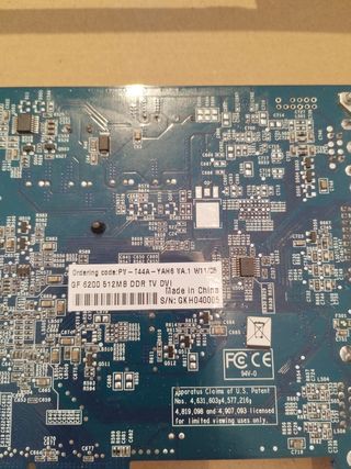 Tarjeta gráfica GF 6200 512MB