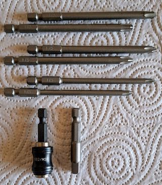Set inserti Bits PH1 PH2 PH3 + adattatore magnetic
