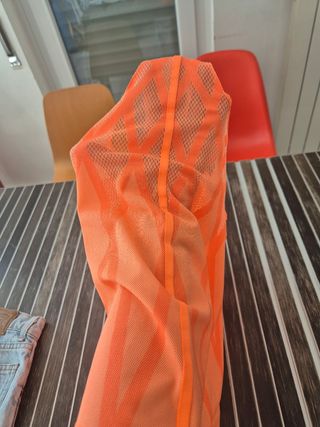 Canotta Adidas fitness arancione