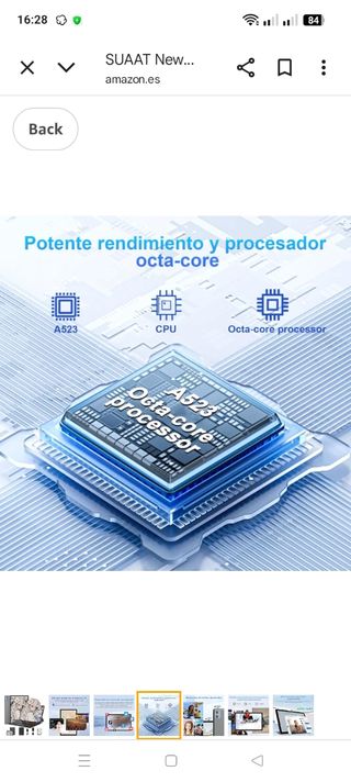 Tablet SUAAT S3 Android 14 - 20GB+128GB