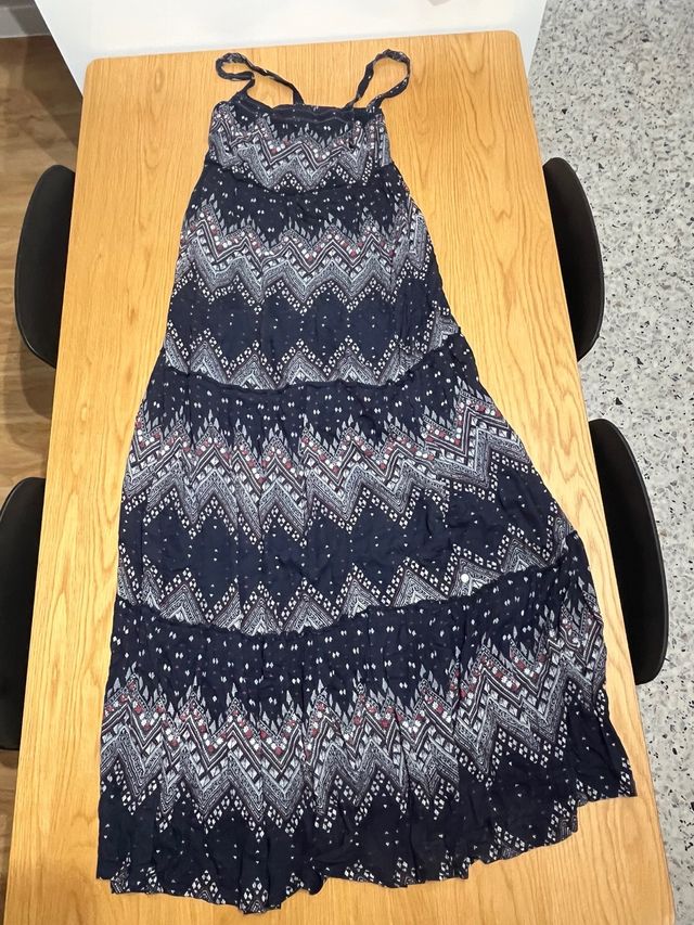 Vestido largo Pepe Jeans - azul