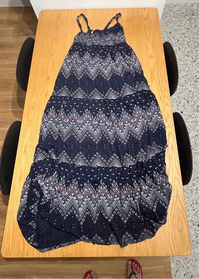 Vestido largo Pepe Jeans - azul