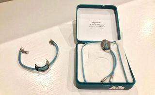 Pulsera y collar plata | azul