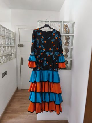 Vestido Sevillana artesanal - Talla 40-42