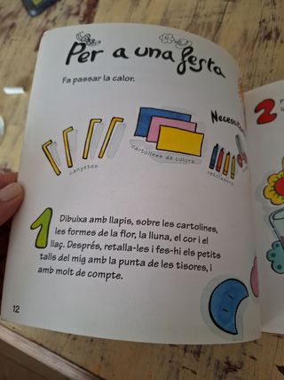 IDEES PER A TOT L'ANY
Libro de manualidades niños.