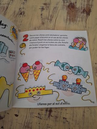 IDEES PER A TOT L'ANY
Libro de manualidades niños.