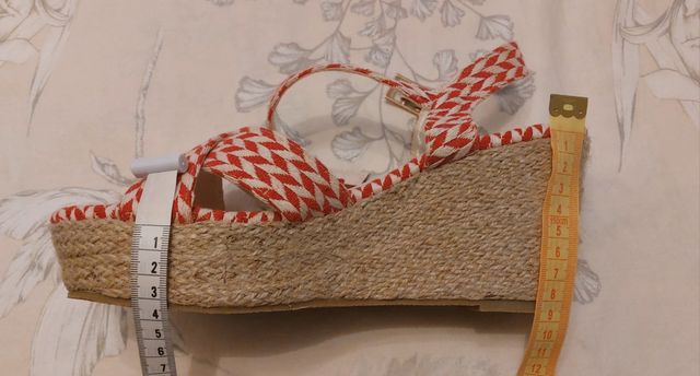 Sandalias cuña esparto Venca nº39