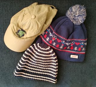 Berretto beanie cappello bambino 7-8 anni - 3 cappelli