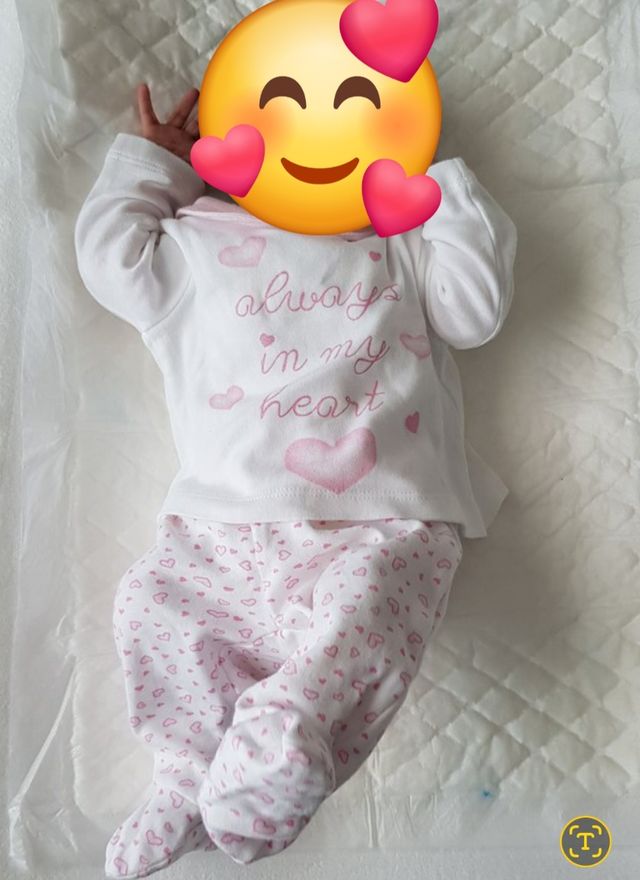 2 Peleles Bebé Prenatal 50cm