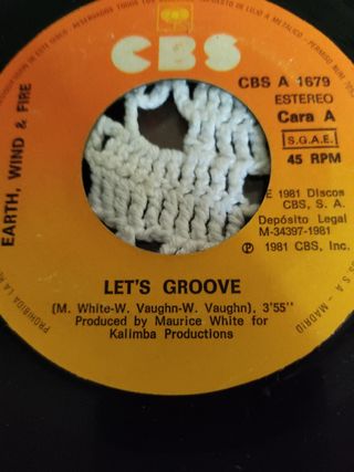 Single Vinilo Earth, Wind & Fire