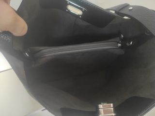 Bolso negro hombro - Piel