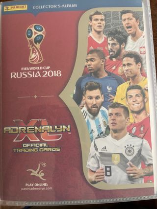 Álbum Panini Adrenalyn XL Rusia 2018