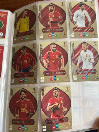 Álbum Panini Adrenalyn XL Rusia 2018