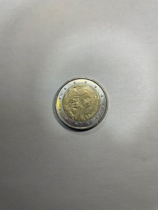 Moneda 2€ Rodin Francia 1917-2017