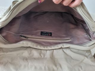 Bandolera Gabol beige - Gris