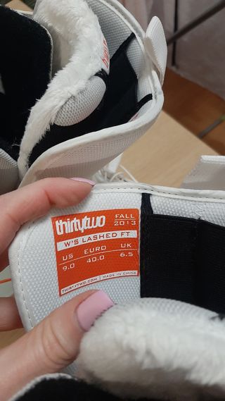 Botas Thirtytwo Snowboard Blancas