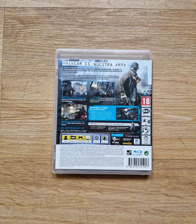 Watch Dogs PS3 (PlayStation 3)