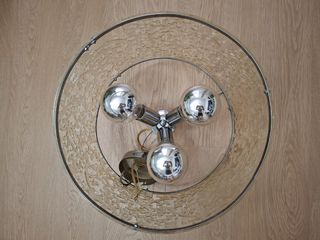 Lampara techo 2 luces vintage