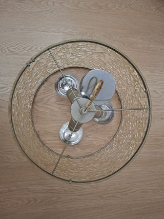 Lampara techo 2 luces vintage