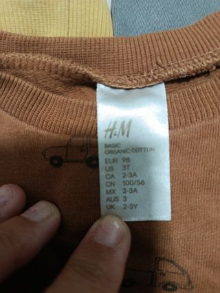 3 Jerseys bebé niño