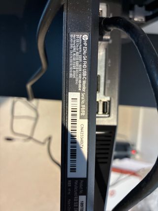 Monitor HP E24u G4 Negro