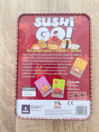 Sushi Go! Juego de Mesa