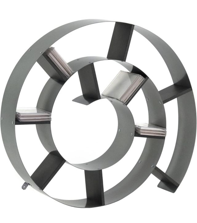 Scaffale a spirale metallo-legno