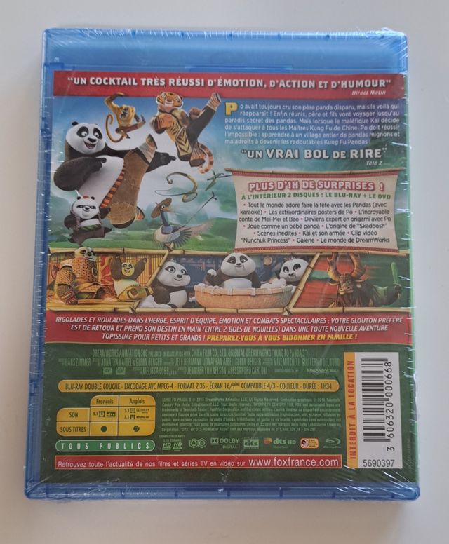 Kung Fu Panda 3 - Blu-ray