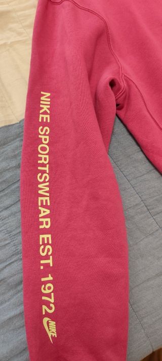 Sudadera Nike rosa