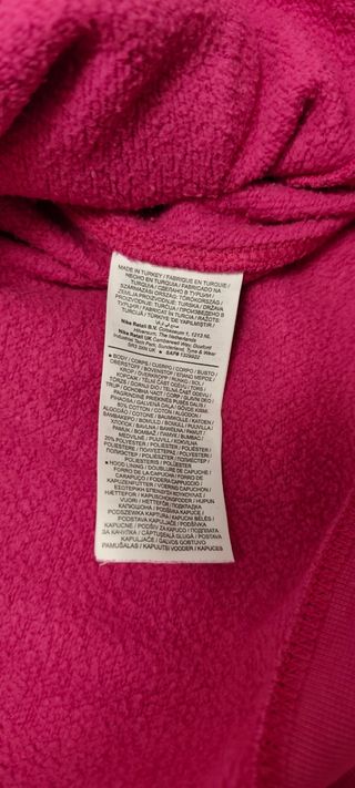 Sudadera Nike rosa