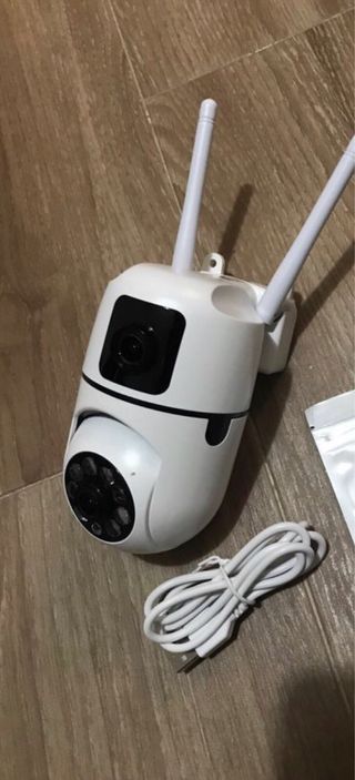 Cámara vigilancia dos lentes WiFi - IP