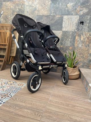 Carrito bogaboo doble.