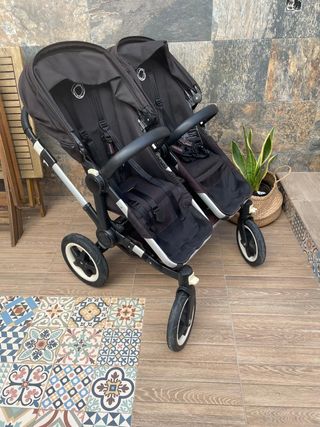 Carrito bogaboo doble.