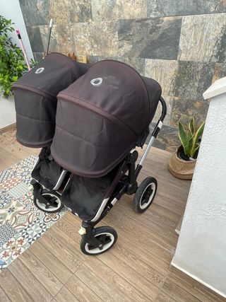 Carrito bogaboo doble.