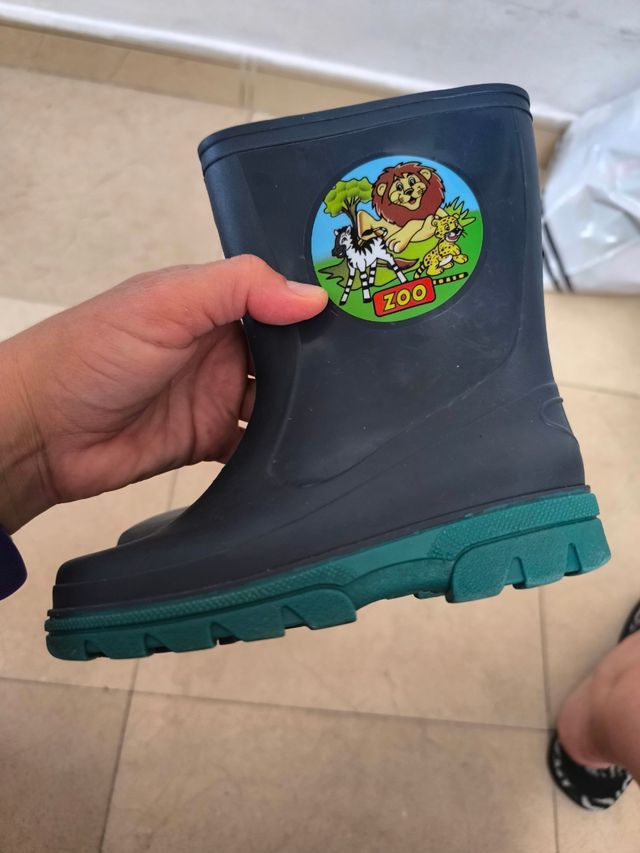 Botas lluvia niño