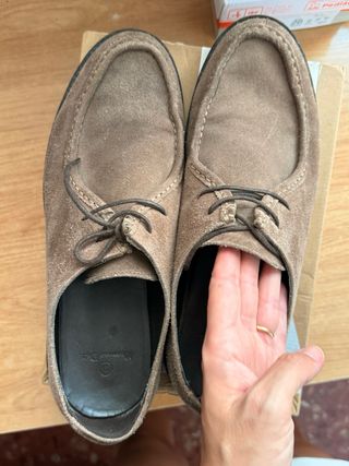 Zapatos Massimo Dutti Marrón