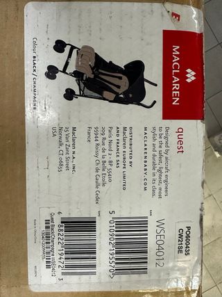 Carro Maclaren Quest ligero