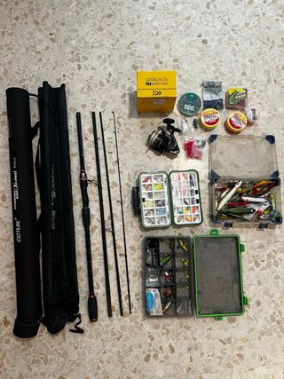 Caña + Carrete Daiwa Legalis 
NEGOCIABLE