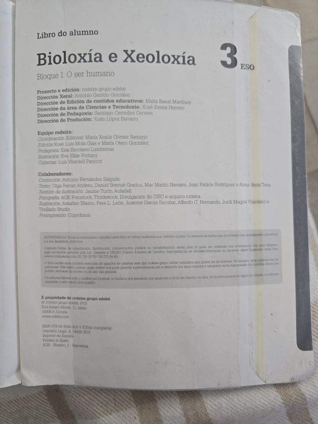 BIOLOXÍA E XEOLOXÍA 3