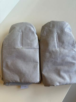 Manoplas carrito bebé Uzturre - Gris