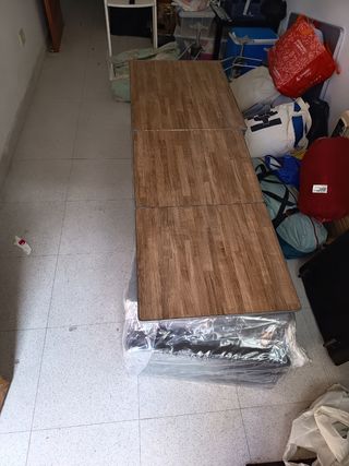 Mueble cama plegable de madera - Citroen Berlingo