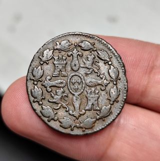 Moneda 4 Maravedís 1797 Carlos IV.